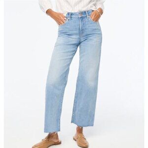 J. Crew Light Wash Cropped Ankle Jeans